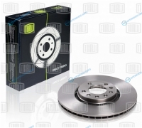 DF 210201 Диск тормозной | перед