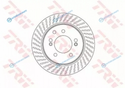 DF6710 Диск тормозной | зад