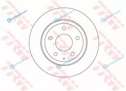 DF8115 Диск тормозной | зад