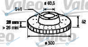 197055 Диск тормозной