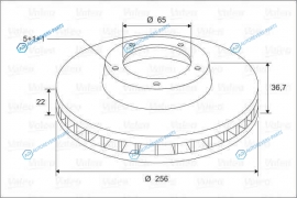 297603 Диск тормозной