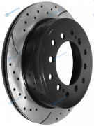 ST-42431-60311PF Комплект дисков тормозных зад перфорированные TOYOTA LAND CRUISER PRADO 150 09-FJ