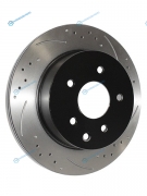 ST-43206-8H305PF Комплект дисков тормозных зад перфорированные NISSAN X-TRAIL T30T31QASHQAI J10 07-