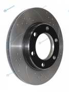 ST-43512-60100PF Комплект дисков тормозных передний перфорированные TOYOTA LCR Prado HZJKZJPZJ7 93-99. HiLux LN100