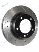 ST-43512-60180PF Комплект дисков тормозных передний перфорированные TOYOTA LCR200  LEXUS LX570 07-15