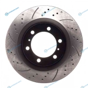 BR0261S Диск тормозной AVANTECH передний левый (перфорированный)