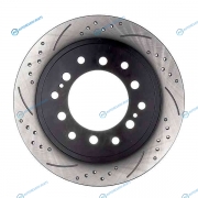 BR1808S Диск тормозной AVANTECH (перфорированный) задний левый