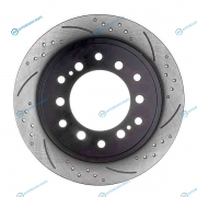 BR1807S Диск тормозной AVANTECH (перфорированный) задний правый