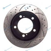 BR0267S Диск тормозной AVANTECH (перфорированный) передний левый