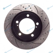 BR0266S Диск тормозной AVANTECH (перфорированный) передний правый