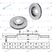 BS0137 Диск тормозной