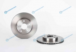 09A86414 Диск тормозной пер. вент. BREMBO (кратность 2 шт)