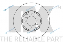 203629 Диск тормозной пер. вент.NK(кратность 2 шт)