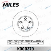K000379 Диск тормозной VOLKSWAGEN TOUAREG 03PORCHE CAYENNE 03 R17 передний лев.вент. (TRW DF4762S) K000379