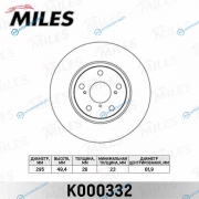 K000332 Диск тормозной TOYOTA AURIS 07-AVENSISVERSO 09- передний вент.D295мм. (TRW DF4939S) K000332