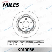 K010056 Диск тормозной NISSAN QASHQAIX-TRAILRENAULT KOLEOS задний вент.D292мм. (TRW DF4745) K010056