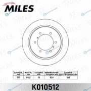 K010512 Диск тормозной MITSUBISHI PAJERO 90-SPACE GEAR 95-00 задний D315мм. (TRW DF4075) K010512