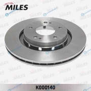 K000140 Диск тормозной MITSUBISHI OUTLANDER 03CITROEN C-CROSSERPEUGEOT 4007 пер.вент. (TRW DF6174) K000140