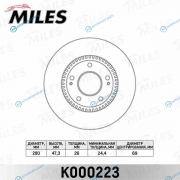 K000223 Диск тормозной HYUNDAI TUCSON 06-i30 09-KIA CEED 06-SPORTAGE 04- передний (TRW DF4283) K000223