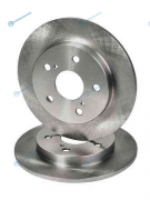 6020-1090-SX_диск тормозной задний!d=259|62|w=9|7|5 5 отв.| Toyota Auris 1.4|1.6 VVTi 07>