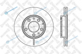 6020-3241V-SX_диск тормозной передний!| Mazda 323|6|626 1.8|2.0|2.0TD 98>