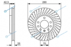 0 986 479 919_диск тормозной передний!| Opel Astra 1.4-2.0TDi|2.2TDi 98>