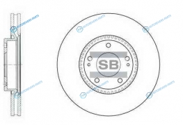SD1069_диск тормозной передний! 300x28| Hyundai ix35|Sonata|Tucson| KIA Sportage 2.0-3.3 04>