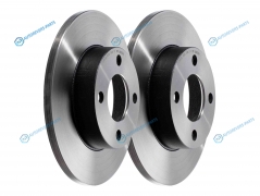 Z05973_диск тормозной передний!| Audi 80|90|100 1.6-2.0D 86-91