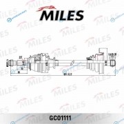 GC01111 Привод в сборе RENAULT LOGAN MCVLADA LARGUS левый (GKN 304511) GC01111