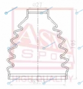 ASBT-ZZE15 Пыльник ШРУСа внешний (комплект без смазки)