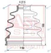 ASBT-ACV4 Пыльник ШРУСа внешний (комплект без смазки)
