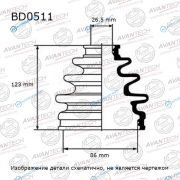 BD0511 Пыльник привода Avantech