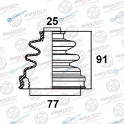 BD0102 Пыльник привода Avantech