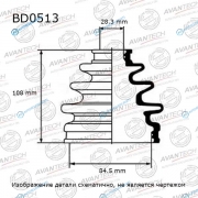 BD0513 Пыльник привода Avantech