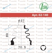 02140 Пыльник привода Maruichi