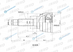 321018 ШРУС внешний 2319