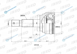 329148 ШРУС внешний 3027