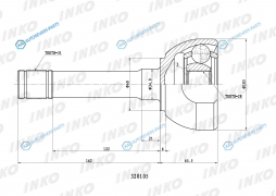 320105 ШРУС внешний 3128