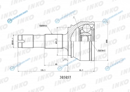 305057 ШРУС внешний 3527