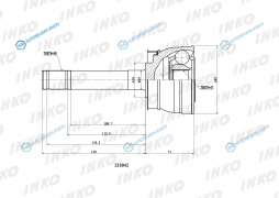 320042 ШРУС внешний 2827
