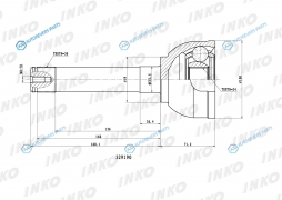 329190 ШРУС внешний 3024