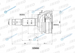 329060 ШРУС внешний 2623