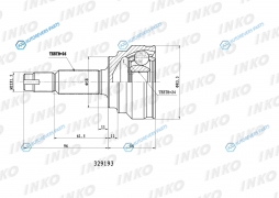 329193 ШРУС внешний 2624