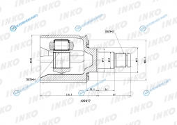 429077 ШРУС внутренний 2724