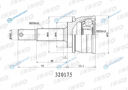 320175 ШРУС внешний 2319