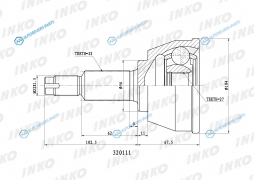 320111 ШРУС внешний 3227