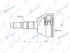 CO-5921 ШРУС наружный | перед правлев