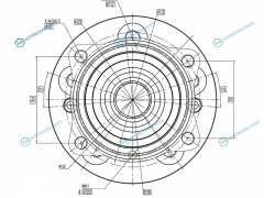 ST-A1663340206 Ступичный узел перед MERCEDES GLML-CLASS 11-