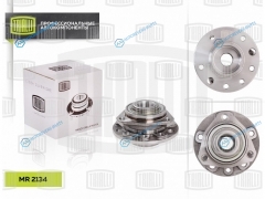 MR 2134 Ступица передняя в сборе с подшип. (5 отв. без ABS) | перед
