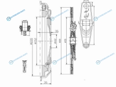 ST-WVW115 Комплект сцепления AUDI A3SKODA OCTAVIAVW GOLFJETTAPASSATPOLO 1.21.6 06-18
